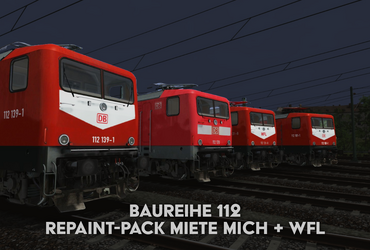 [Rail-Disk] BR 112 Repaint-Pack Miete mich + WFL