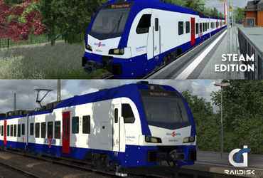 [Rail-Disk] Stadler Flirt 3 Nordwestbahn (RegioS-Bahn) + Steam-Edition