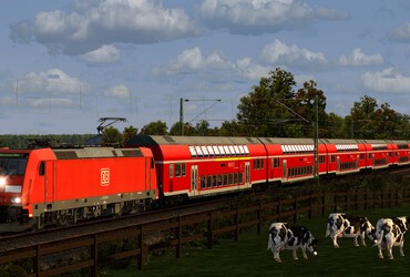 [TrainFW] Herbstlicher RE8-Verstärker nach Bremen (2017)