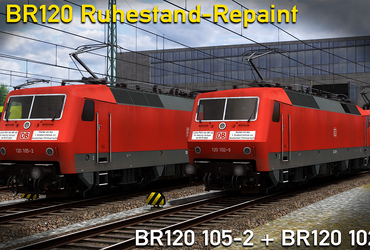 BR120 105/102 "Ruhestand Repaint / Abschiedsfahrt"