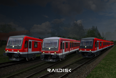 [Rail-Disk] BR 628 Bahnland Bayern Neues Logo Pack