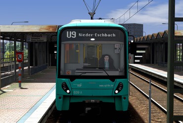 [JTF] U-Bahn Frankfurt V1 Typ U5 ZZA-Mod Grün zu Weiß
