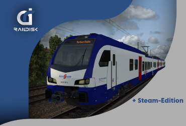 「Rail-Disk.de」Stadler Flirt 3 Nordwestbahn (RegioS-Bahn) + Steam-Edition