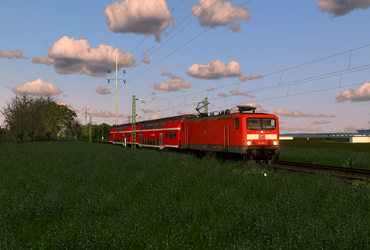 [TrainFW] Trabbi im Sonnenuntergang gen Potsdam (2012)