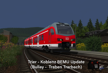 [Rail-Disk] Trier - Koblenz BEMU Update (Bullay -  Traben Trarbach)